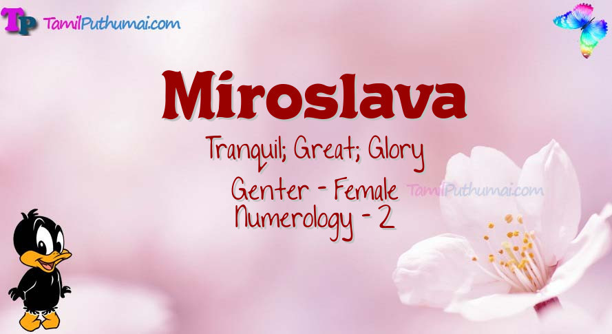Miroslava-babyname-meaning