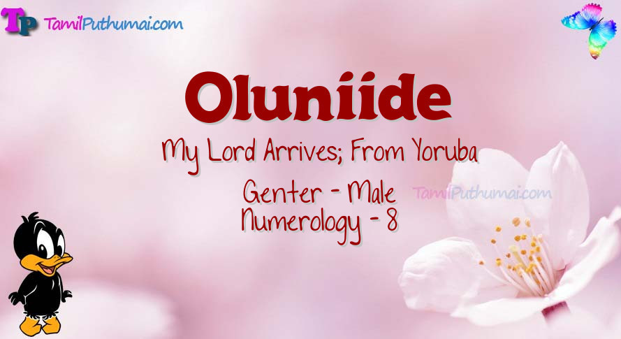 Oluniide-babyname-meaning