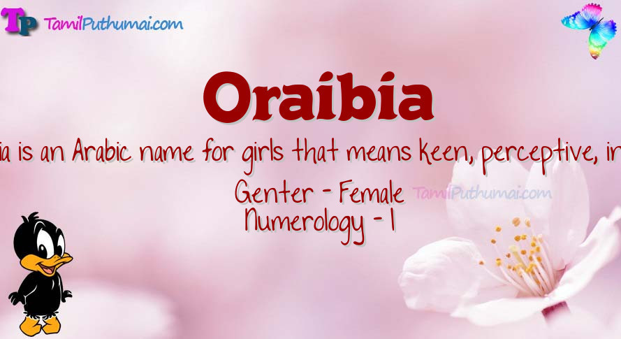 Oraibia-babyname-meaning