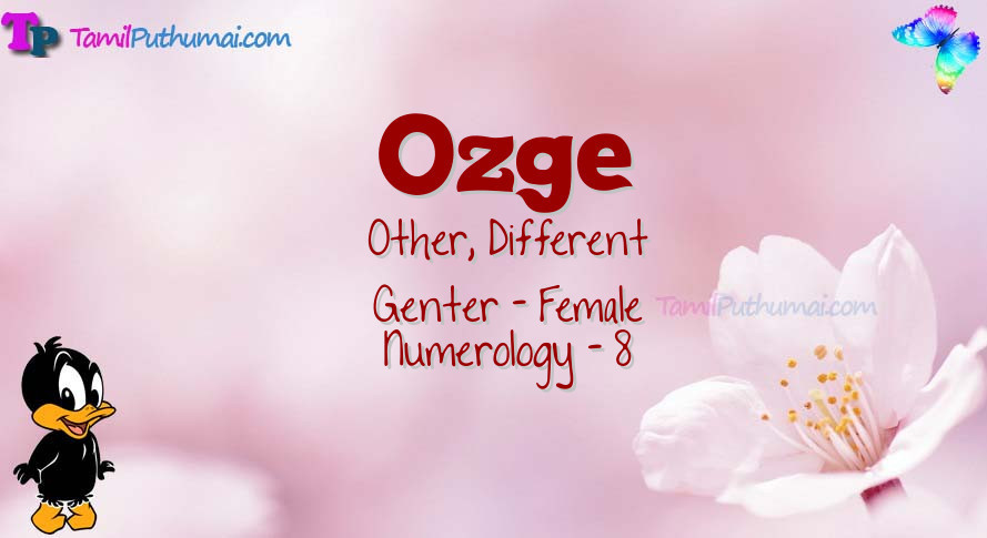 Ozge-babyname-meaning