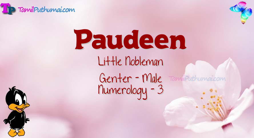 Paudeen-babyname-meaning