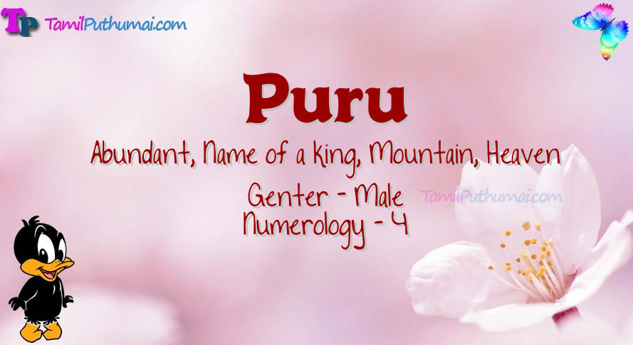 Puru-babyname-meaning