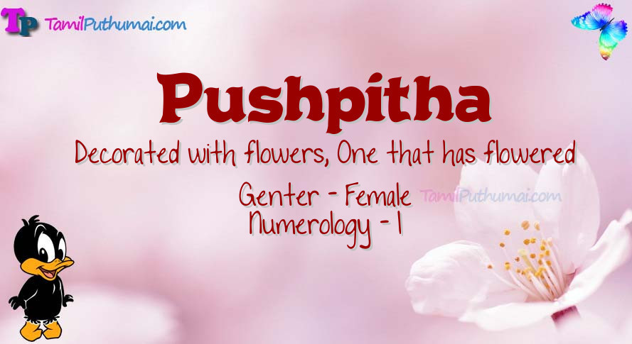 Pushpitha-babyname-meaning