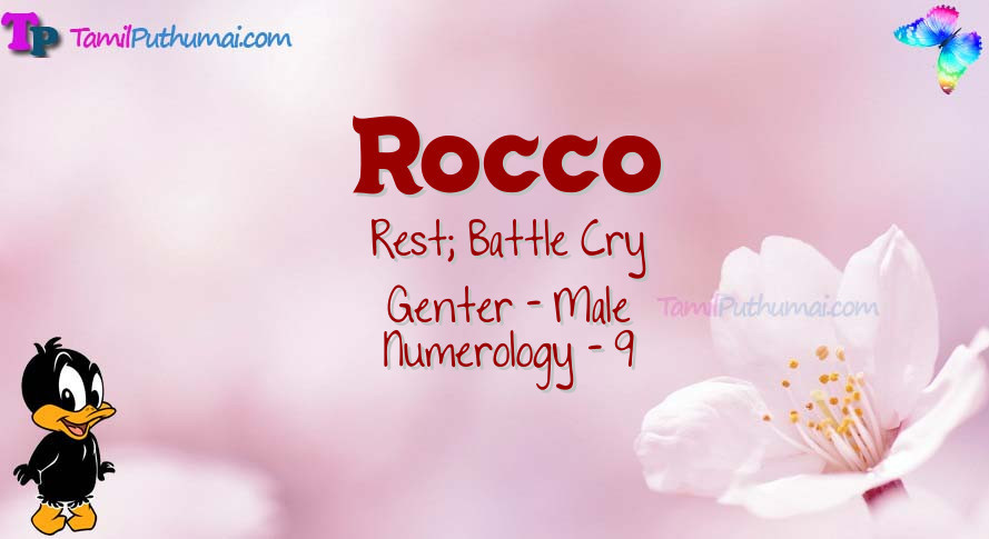 Rocco-babyname-meaning