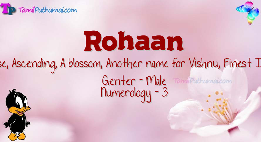 Rohaan-babyname-meaning