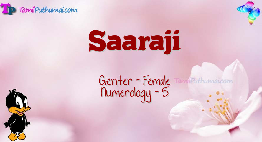 Saaraji-babyname-meaning