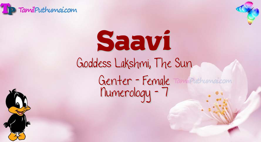 Saavi-babyname-meaning