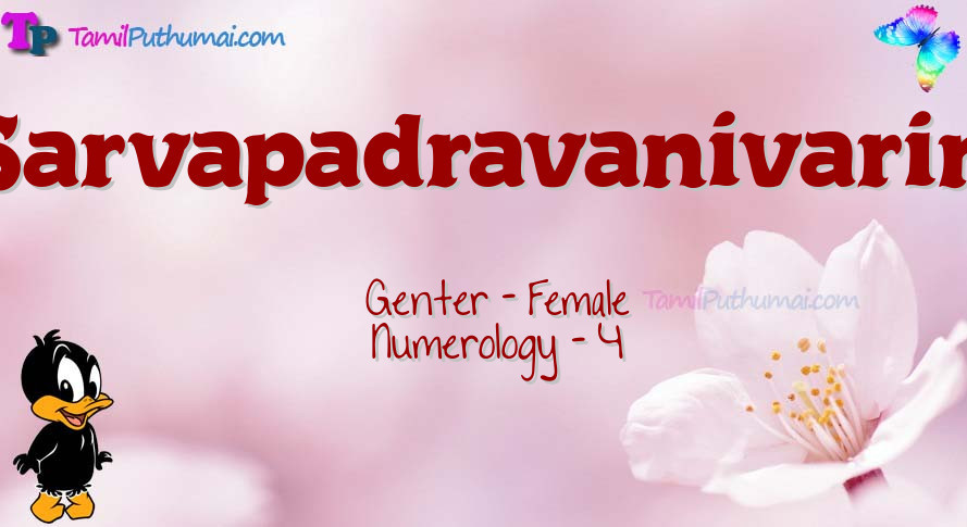 Sarvapadravanivarini-babyname-meaning