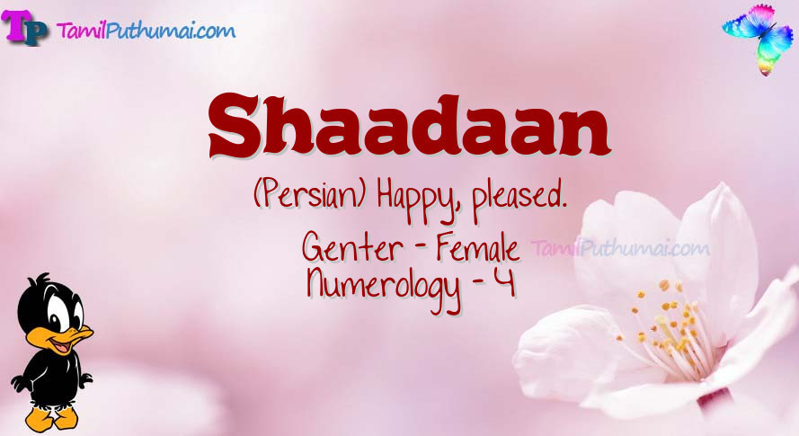 Shaadaan-babyname-meaning
