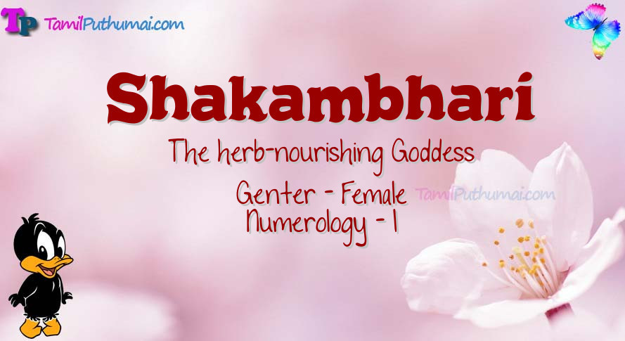 Shakambhari-babyname-meaning