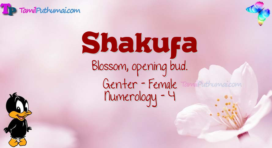 Shakufa-babyname-meaning