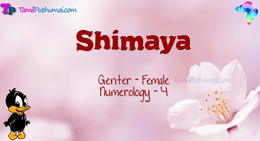 Shimaya-babyname-meaning