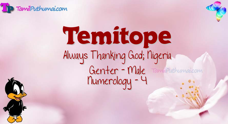 Temitope-babyname-meaning