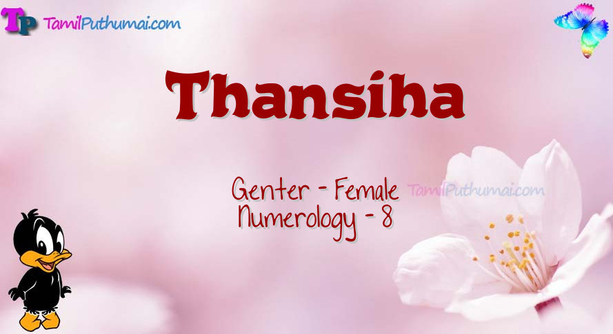 Thansiha-babyname-meaning