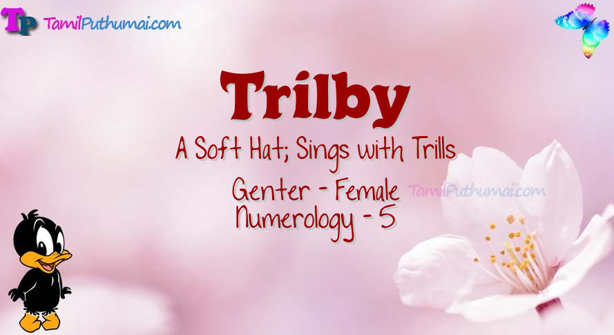 Trilby-babyname-meaning