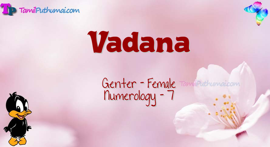 Vadana-babyname-meaning