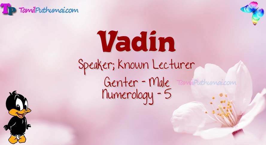 Vadin-babyname-meaning
