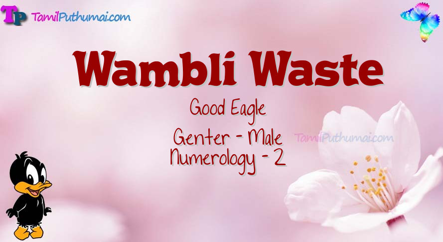 Wambli-Waste-babyname-meaning
