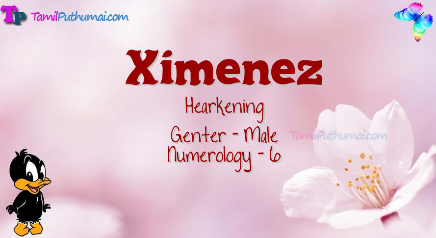 Ximenez-babyname-meaning