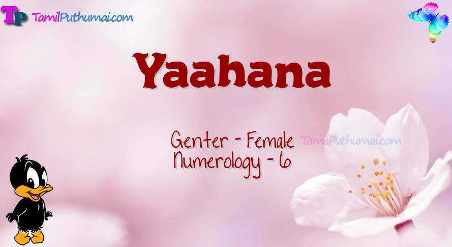 Yaahana-babyname-meaning