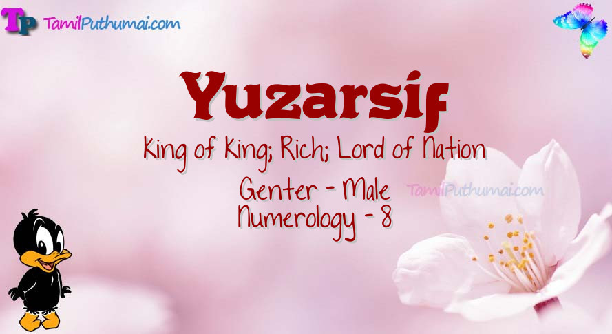 Yuzarsif-babyname-meaning