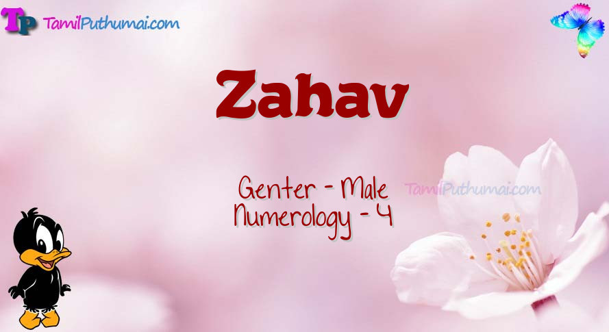 Zahav-babyname-meaning